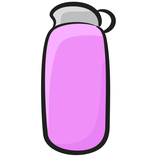 botella de agua Generic Hand Drawn Color icono