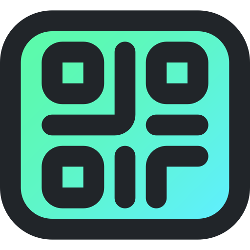 qr 코드 Generic Lineal Color Gradient icon