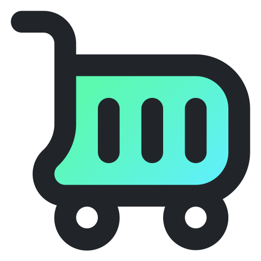 trolley Generic Lineal Color Gradient icoon