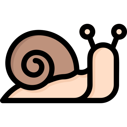 escargot Generic Outline Color Icône