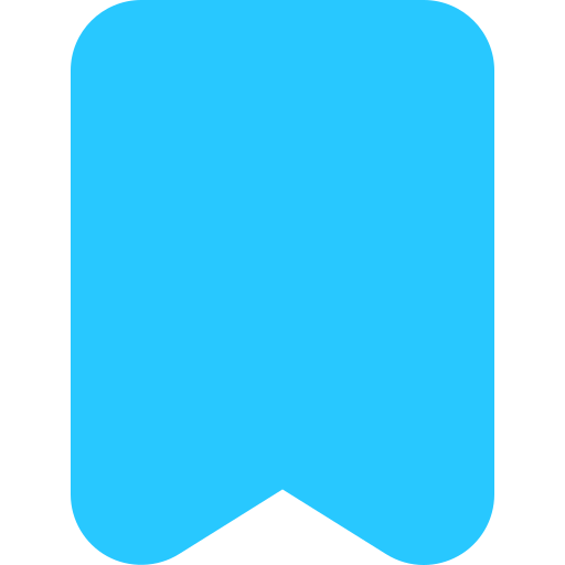 lesezeichen Generic Blue icon