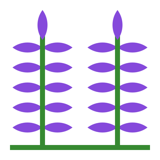 lavendel Generic Flat icoon