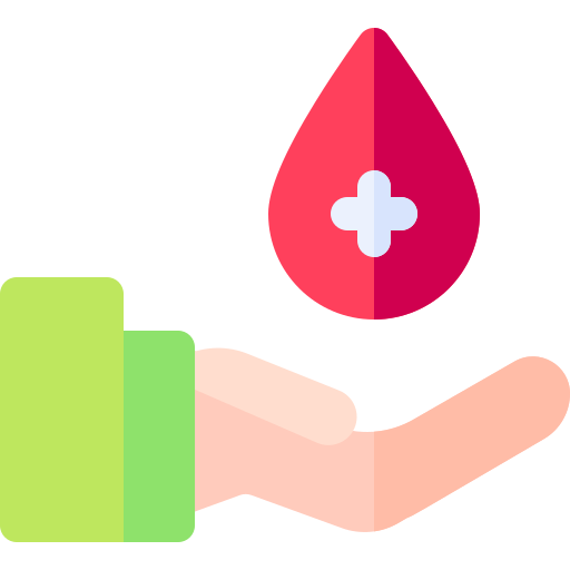 donazione di sangue Basic Rounded Flat icona