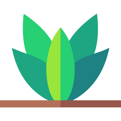 agave Basic Straight Flat icoon