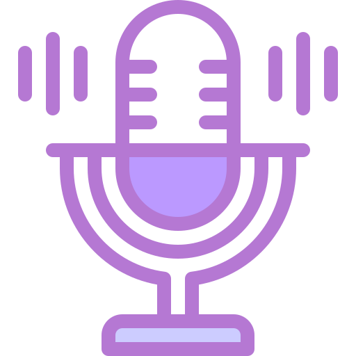 Microphone Detailed color Lineal color icon
