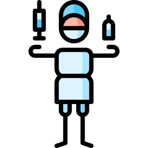 바이알 Puppet Characters Lineal Color icon