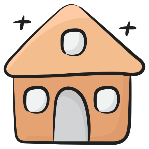 House cleaning Generic Hand Drawn Color icon