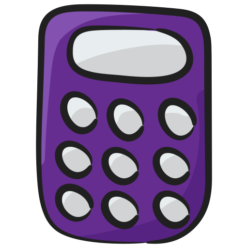 kalkulator Generic Hand Drawn Color ikona