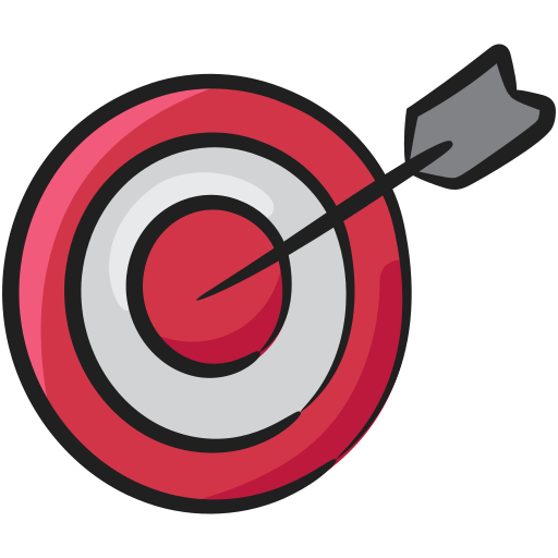 Target Generic Hand Drawn Color icon
