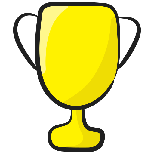 Trophy Generic Hand Drawn Color icon