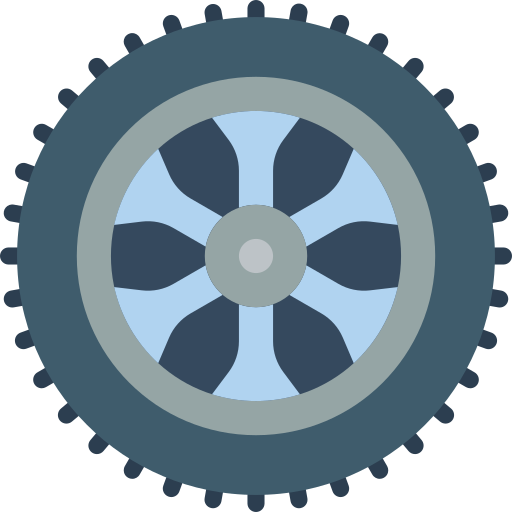 바퀴 Basic Miscellany Flat icon