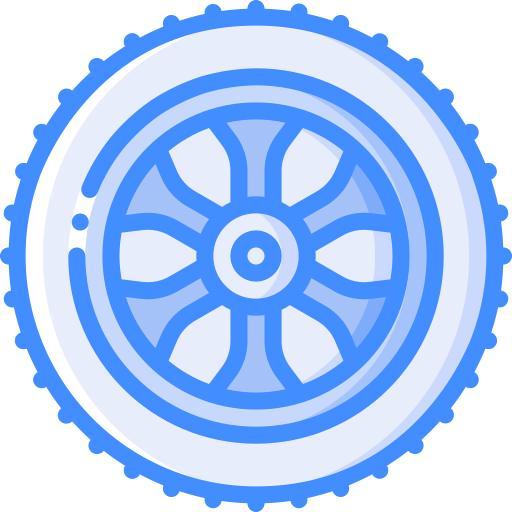 바퀴 Basic Miscellany Blue icon