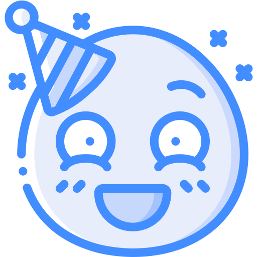 heureux Basic Miscellany Blue Icône