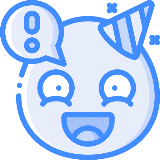 vrolijk Basic Miscellany Blue icoon