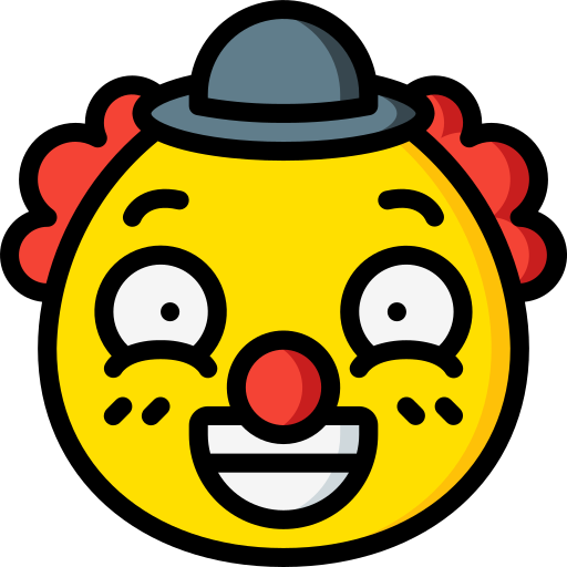 clown Basic Miscellany Lineal Color icon