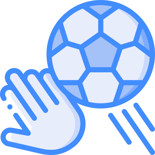 Goalie Basic Miscellany Blue icon