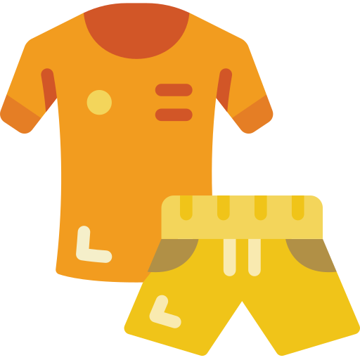uniforme de football Basic Miscellany Flat Icône