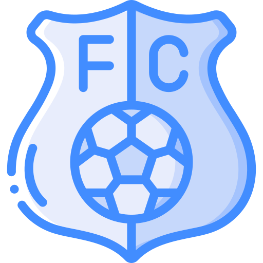Football club Basic Miscellany Blue icon