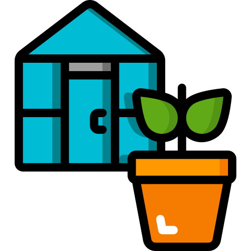 Greenhouse Basic Miscellany Lineal Color icon