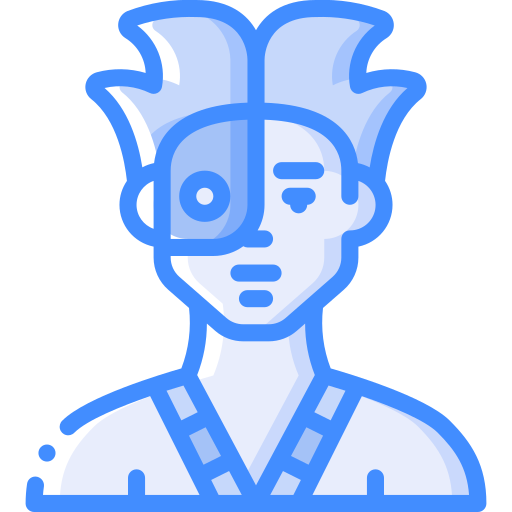 Cyborg Basic Miscellany Blue icon