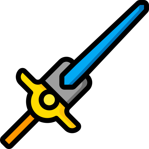 Sword Basic Miscellany Lineal Color icon