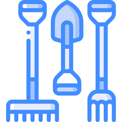 Садовые инструменты Basic Miscellany Blue иконка