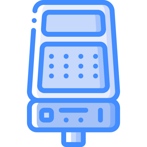 Atm machine Basic Miscellany Blue icon