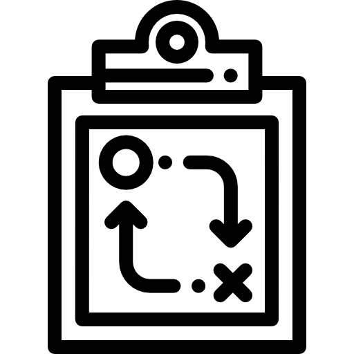 ストラテジー Detailed Rounded Lineal icon