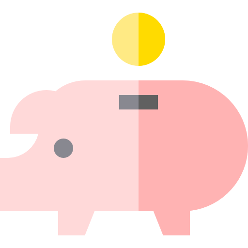 sparschwein Basic Straight Flat icon