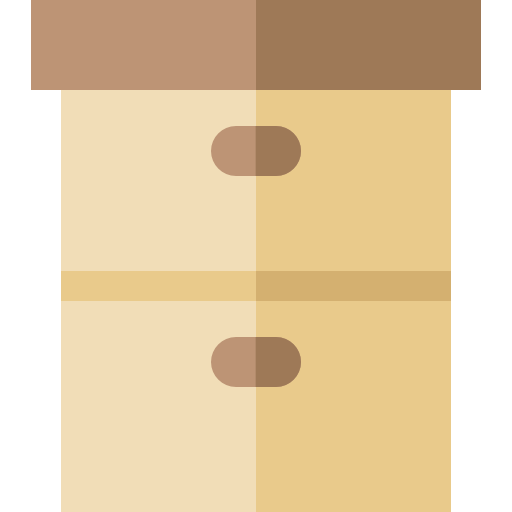 archivo Basic Straight Flat icono