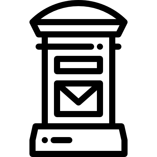 ポストボックス Detailed Rounded Lineal icon