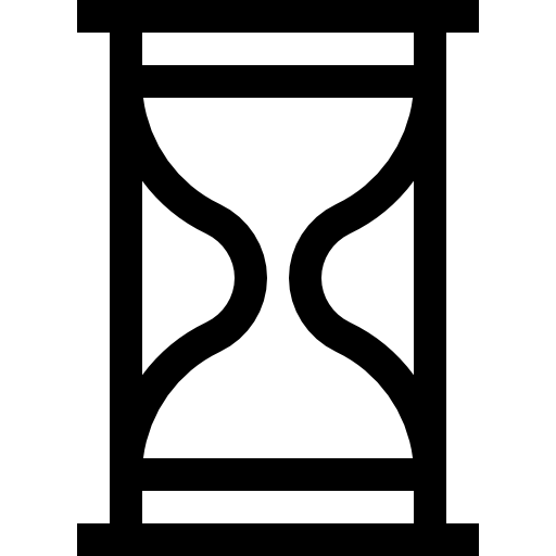 모래시계 Basic Straight Lineal icon