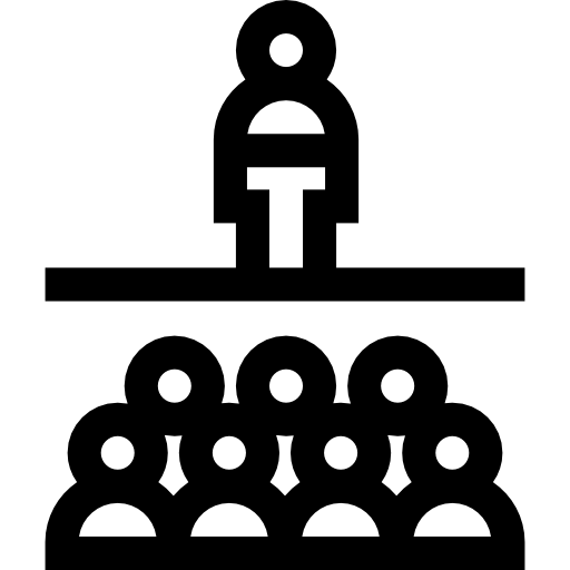 회의 Basic Straight Lineal icon
