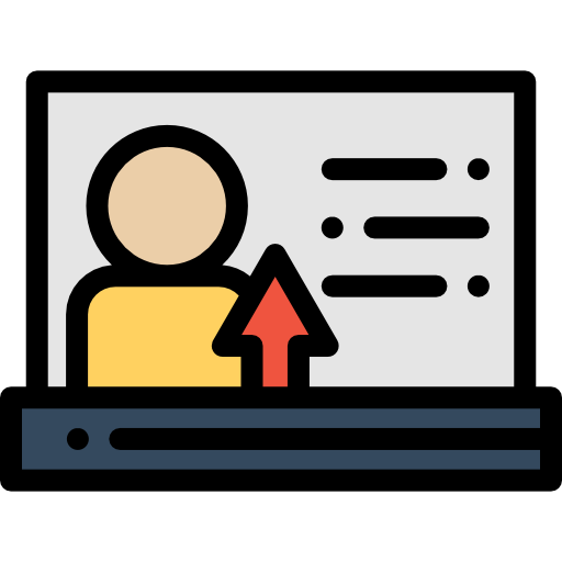 CRM Detailed Rounded Lineal color icon