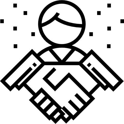 ハンドシェーク Detailed Straight Lineal icon