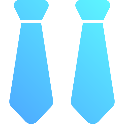 corbatas Generic Flat Gradient icono