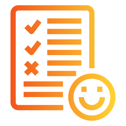 Checklist Generic Gradient icon