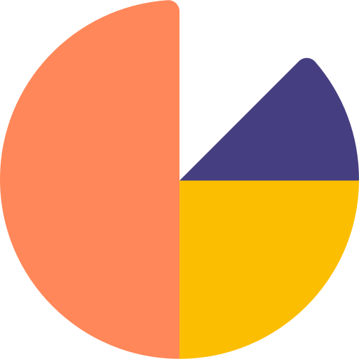 kreisförmige grafik Basic Rounded Flat icon
