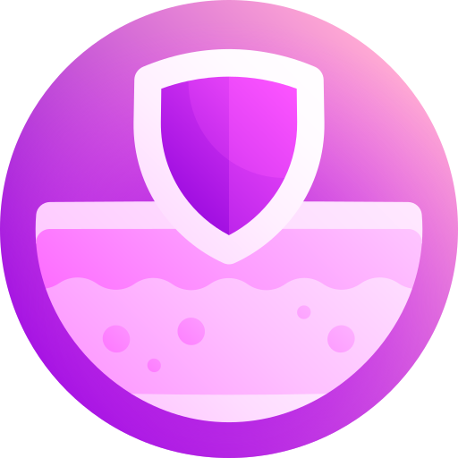 Skin protection Gradient Galaxy Gradient icon