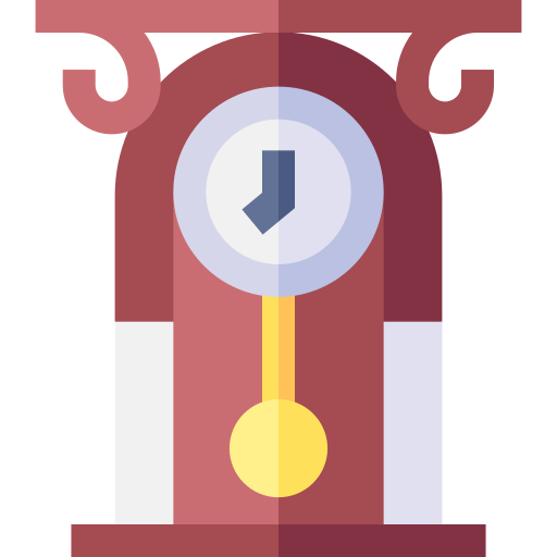reloj cucú Basic Straight Flat icono