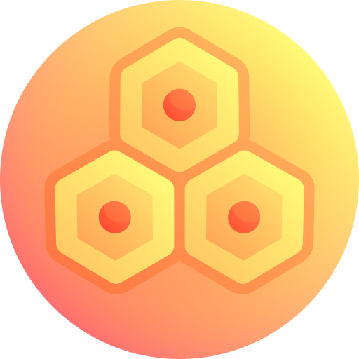 Skin cell Gradient Galaxy Gradient icon