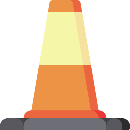 Traffic cone Special Flat icon