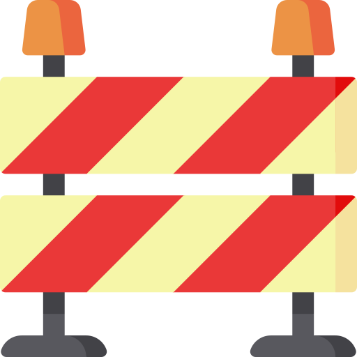 Barrier Special Flat icon