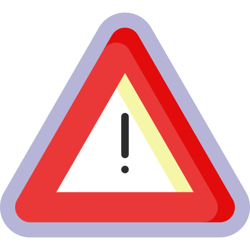Warning sign Special Flat icon