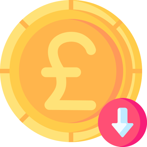 Pound sterling Special Flat icon