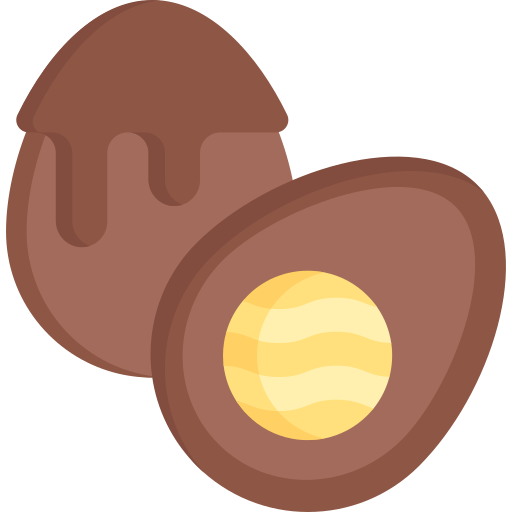 ovo de chocolate Special Flat Ícone