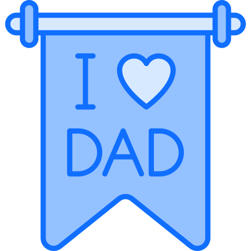 el mejor padre Generic Blue icono