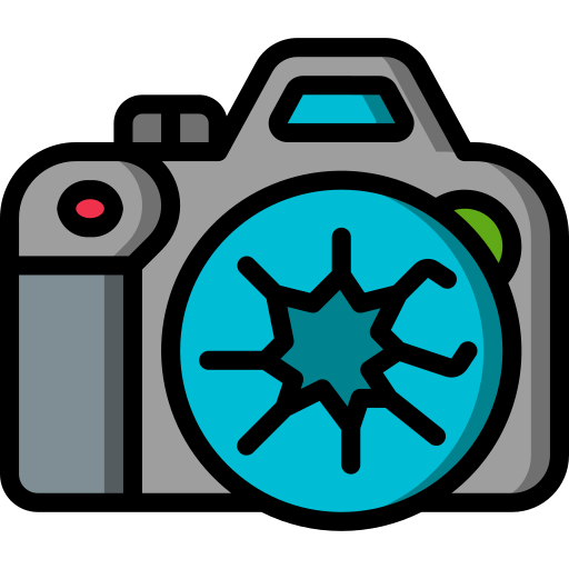 dslr 카메라 Basic Miscellany Lineal Color icon