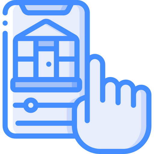 smartphone Basic Miscellany Blue icon