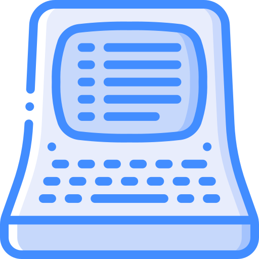 computadora portátil Basic Miscellany Blue icono